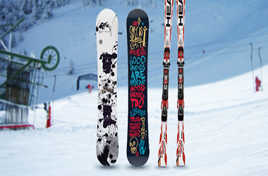 Alquiler de equipos de Esqui y Snowboard